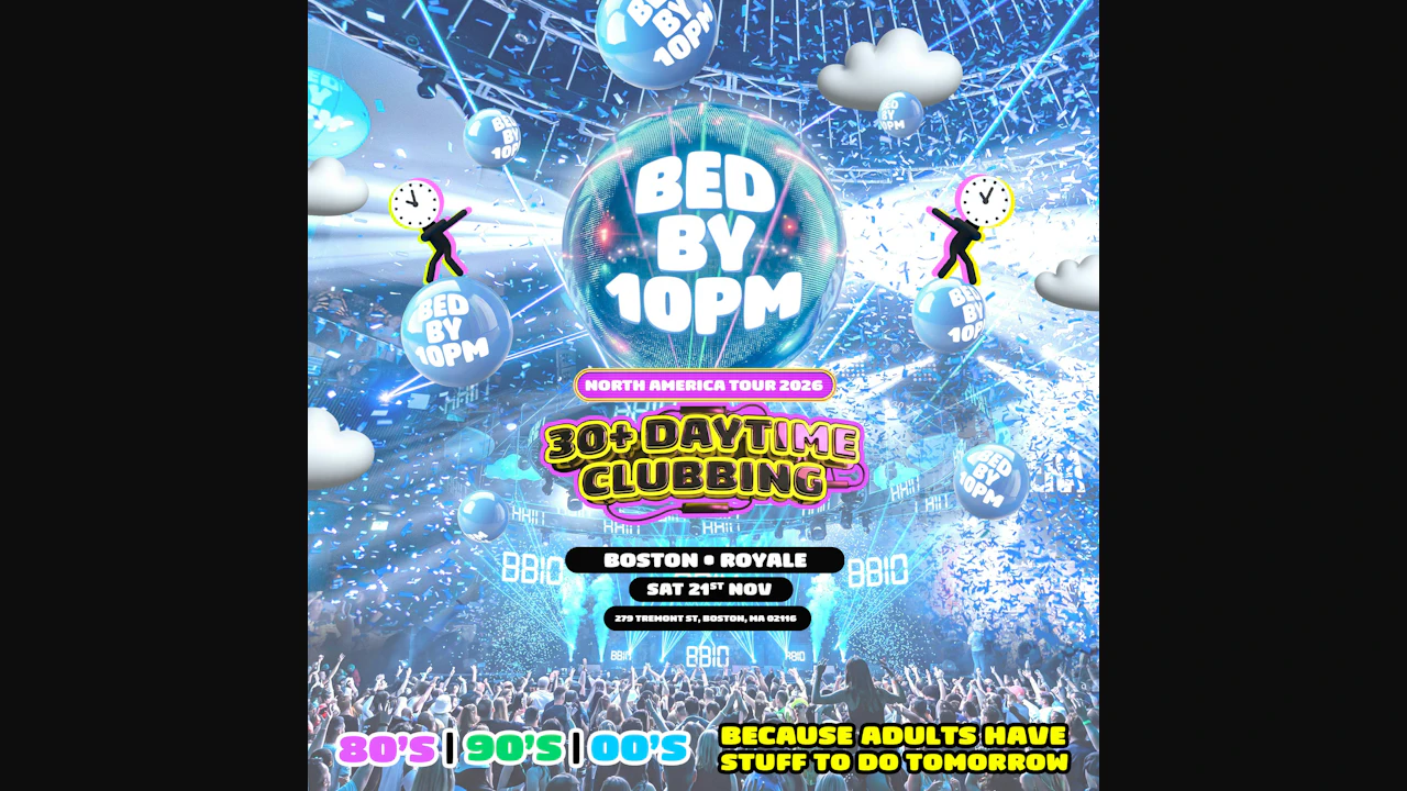 Bed by 10: The Ultimate 30+ Clubbing Experience
