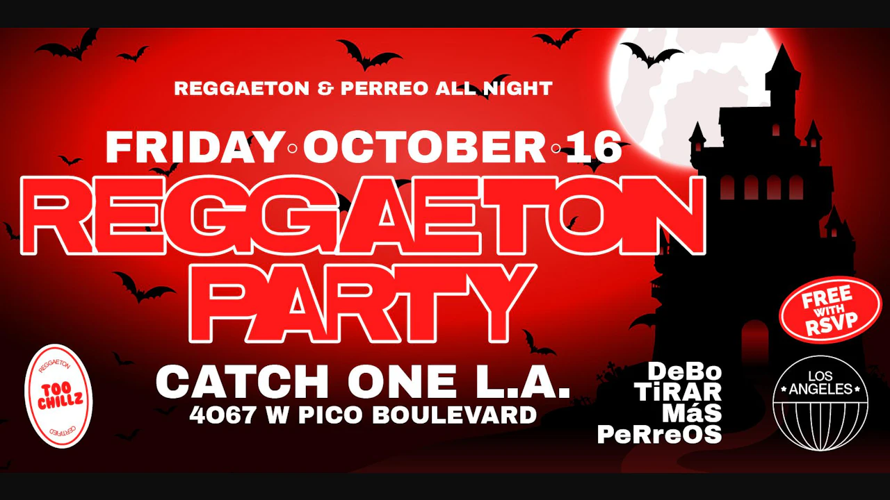 Reggaeton Halloween Party @ Catch One Los Angeles