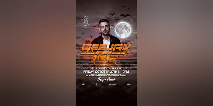 HALLOWEEN WEEKEND | DEEJAY AL | Perry’s Beach Club • Santa Monica Beach