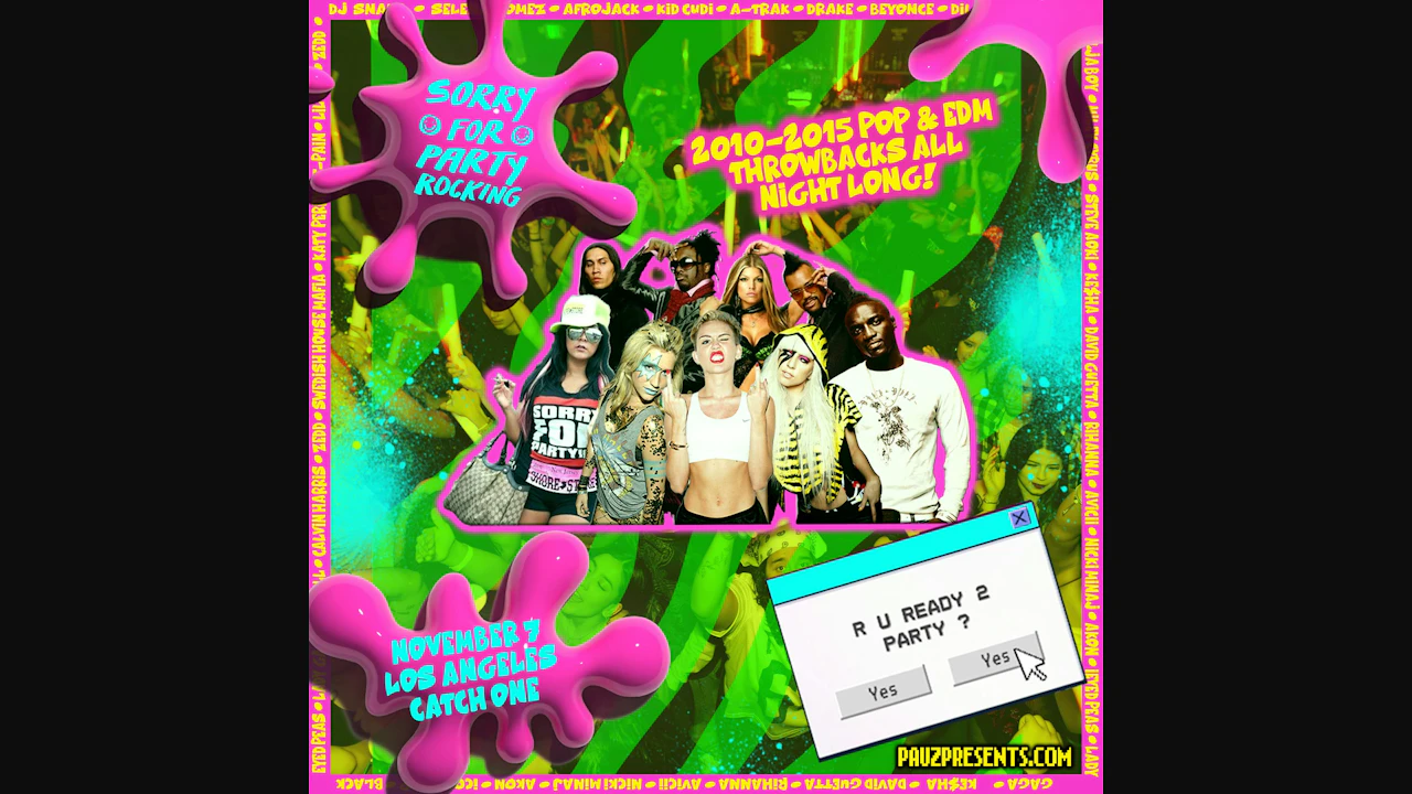 Sorry for Party Rocking (2010-2015 Pop & Edm All Night Long!)