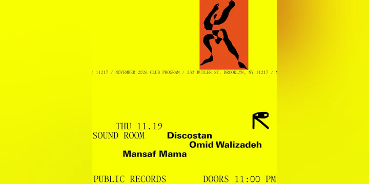 Discostan with Omid Walizadeh, Mansaf Mama
