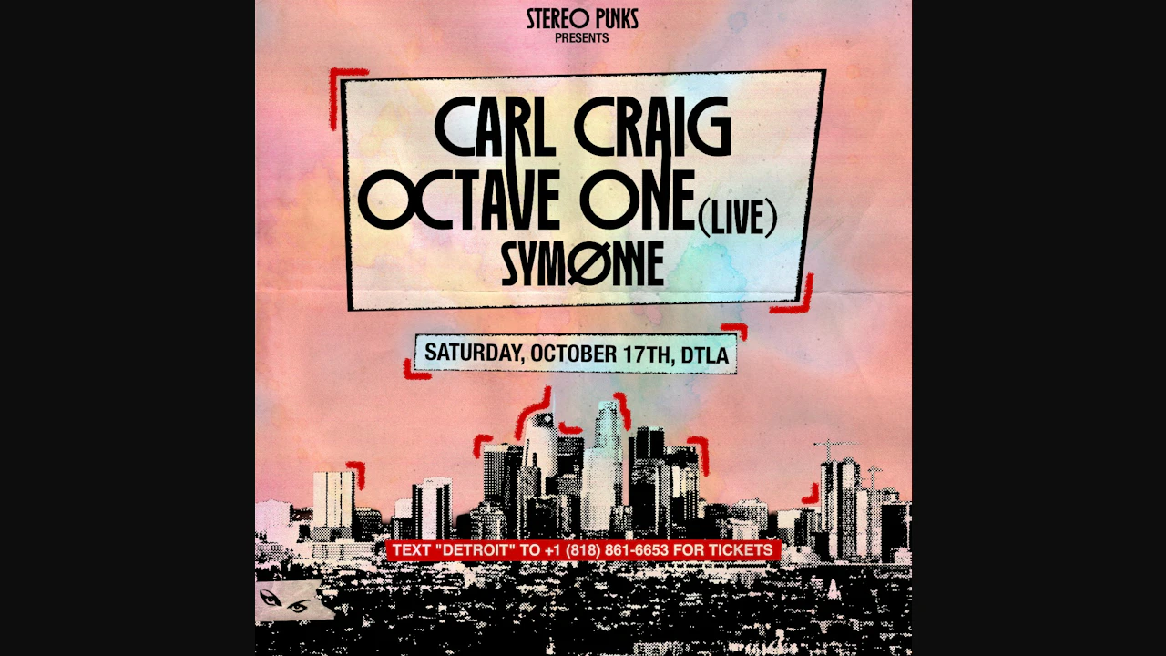 Carl Craig, Octave One (Live)