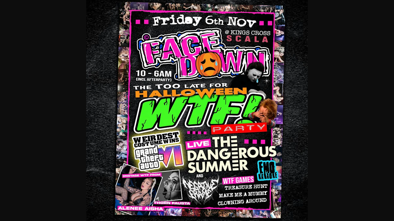 Face Down - Pop Punk, Metal, Emo Night London
