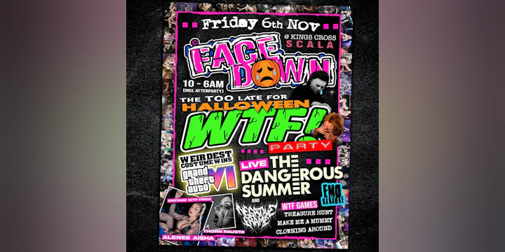 Face Down - Pop Punk, Metal, Emo Night London