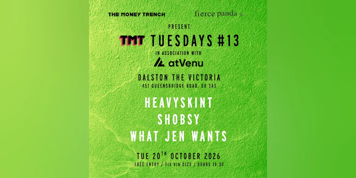 TMT Tuesday: Heavyskint + Shobsy + What Jen Wants