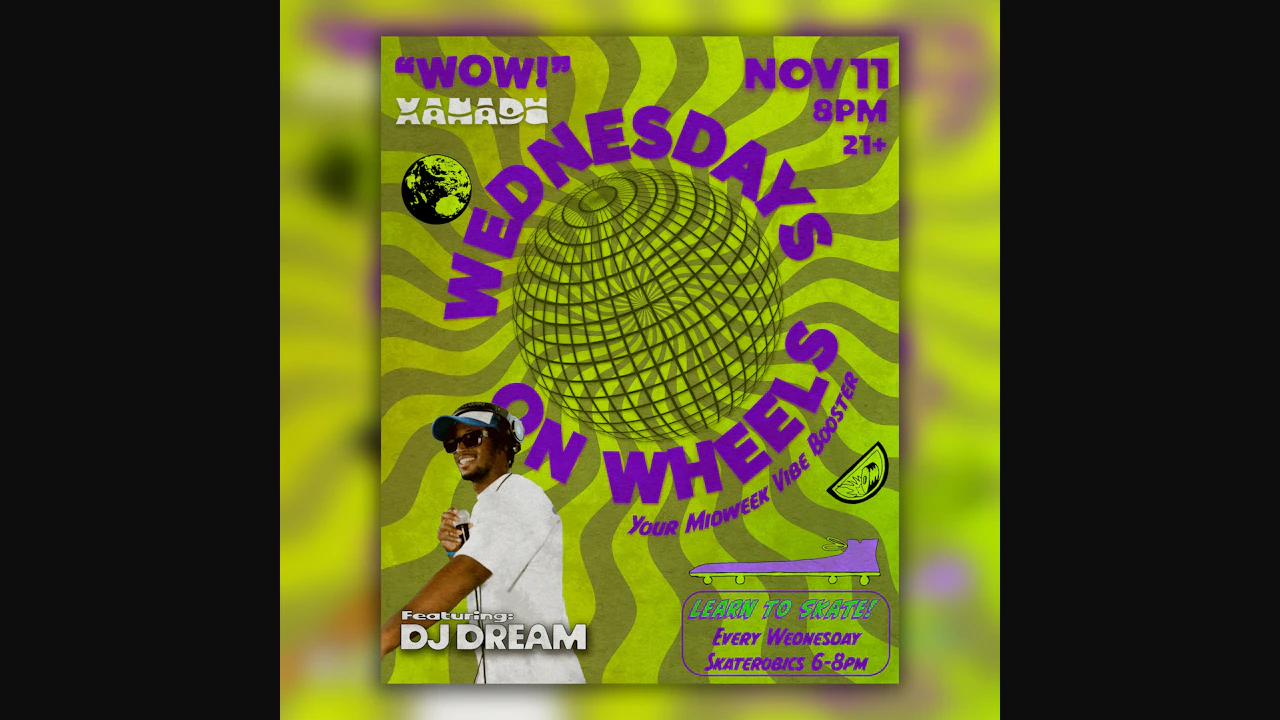 Wednesday on Wheels ft. DJ Dream (skate)
