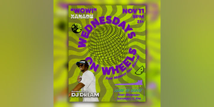 Wednesday on Wheels ft. DJ Dream (skate)