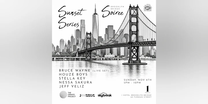 Brooklyn Bridge Soirée Sunset Series - House Music
