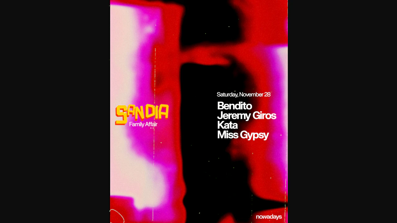 SanDia: Family Affair with Bendito, Jeremy Giros, Kata, Miss Gypsy