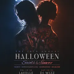 Saints & Sinners Halloween Night ~ Featuring DJ Wizz
