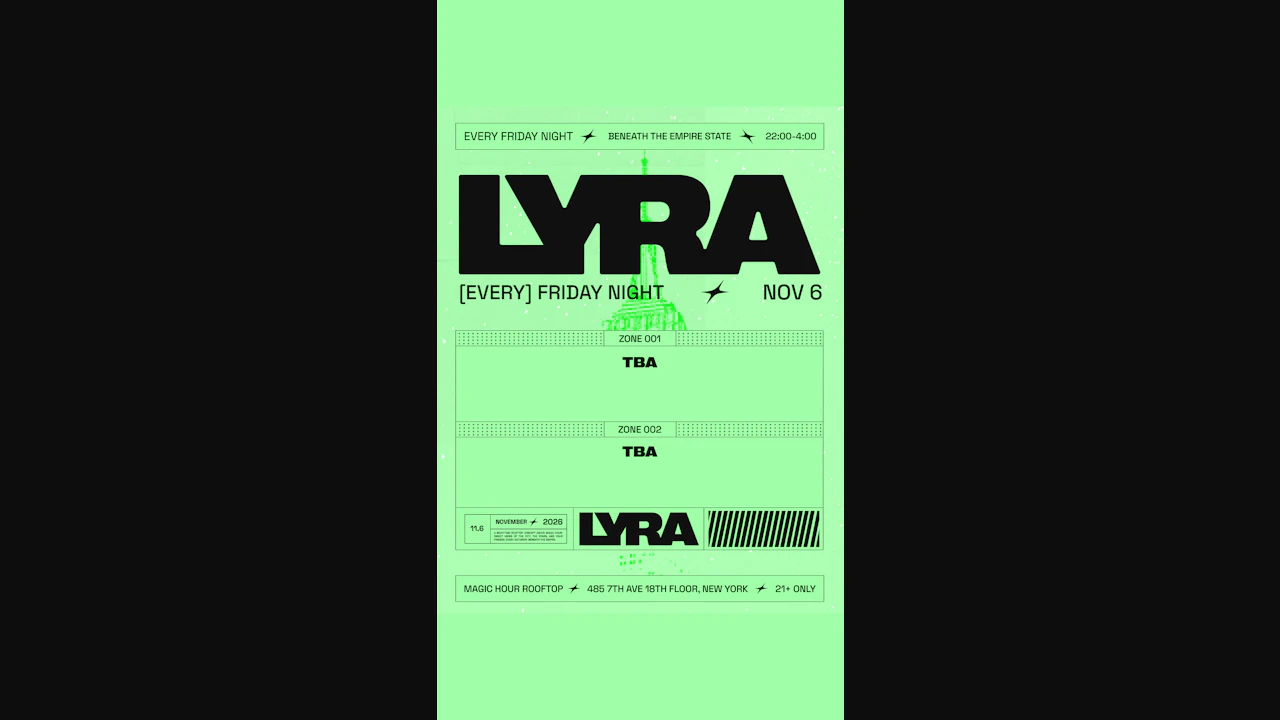 Lyra Rooftop Party 11.06.26