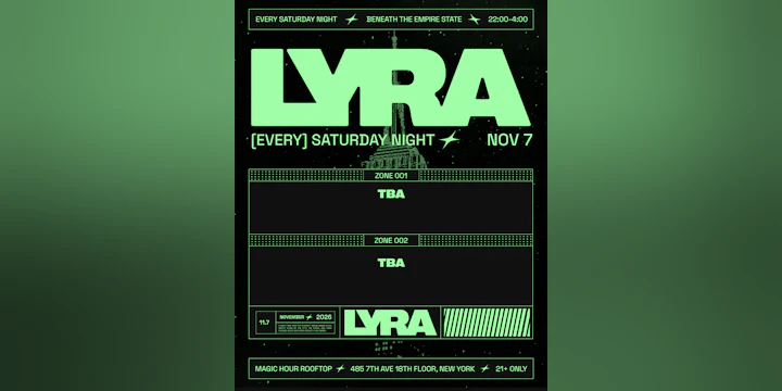 Lyra Rooftop Party