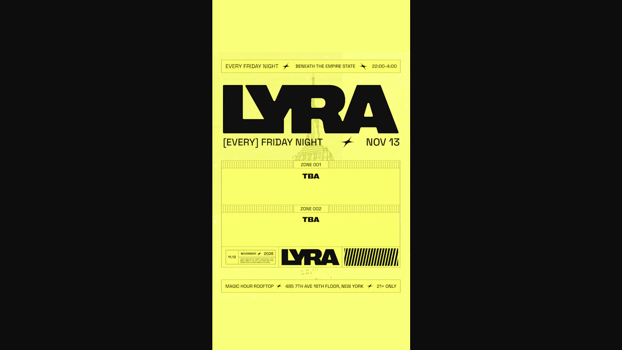 Lyra Rooftop Party