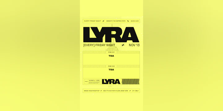 Lyra Rooftop Party