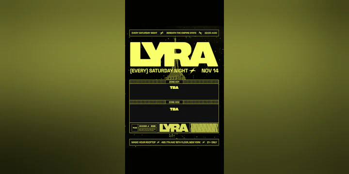 Lyra Rooftop Party