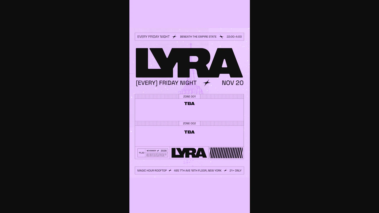 Lyra Rooftop Party