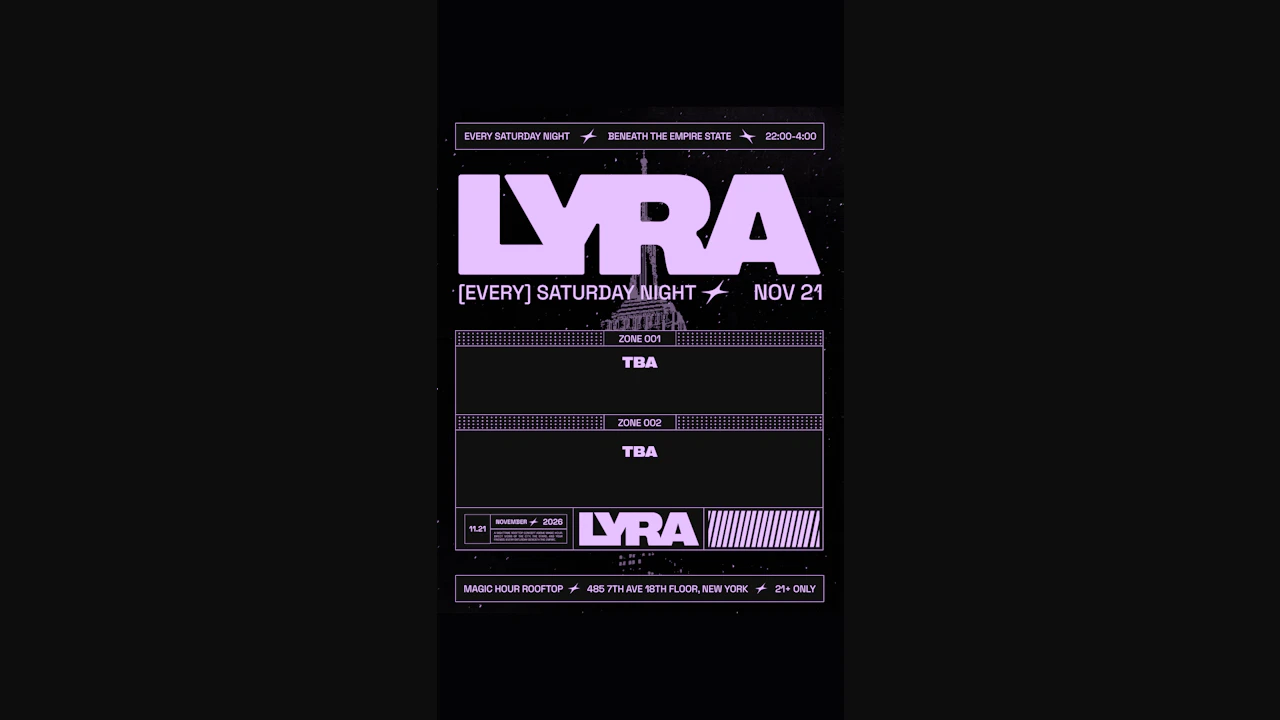 Lyra Rooftop Party