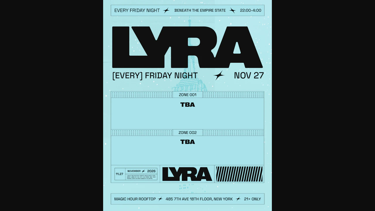 Lyra Rooftop Party