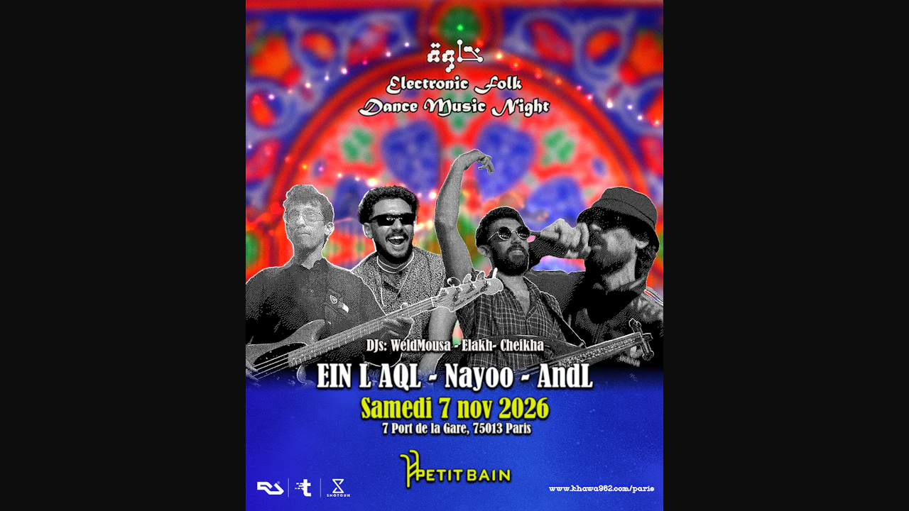 Electronic Folk Dance Music Wtih Ein L Aql - Andl - Nayoo (live)