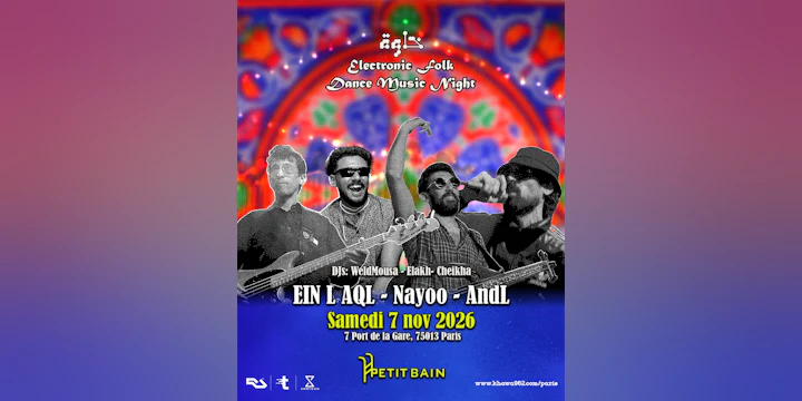 Electronic Folk Dance Music Wtih Ein L Aql - Andl - Nayoo (live)