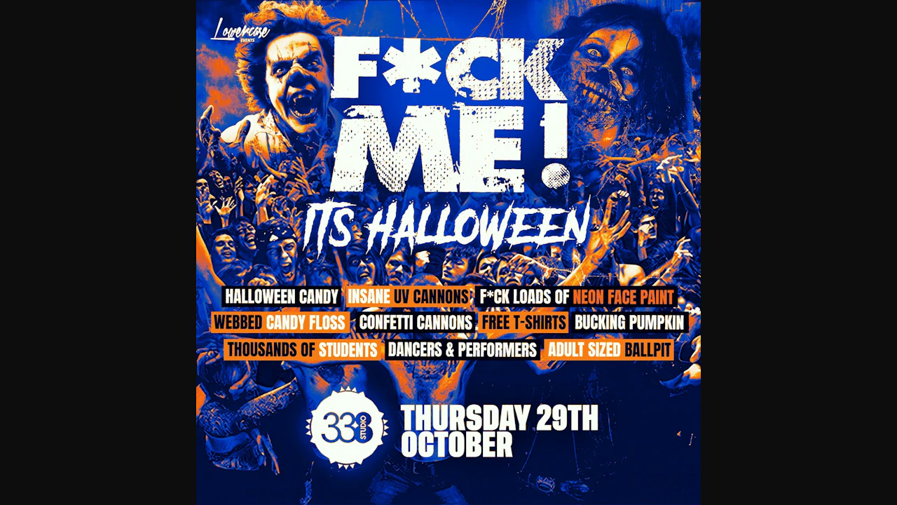 F*CK Me It's Halloween 2026