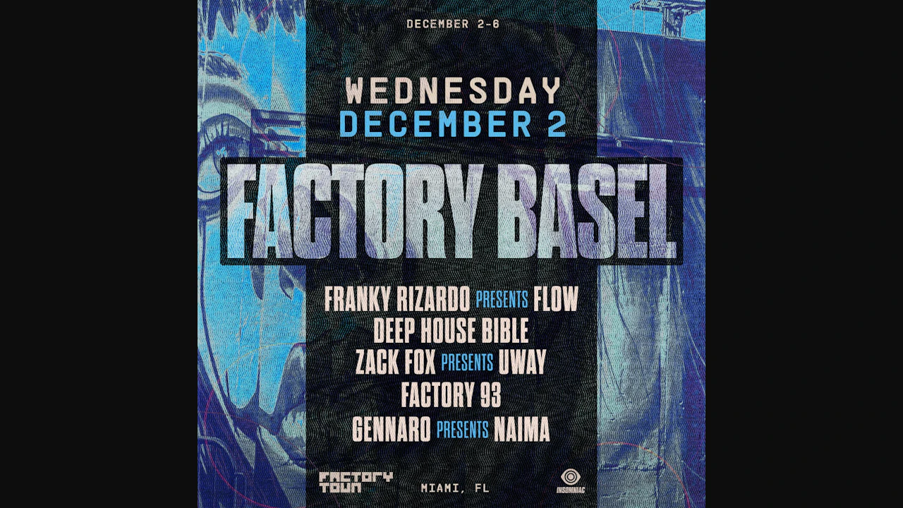 Factory Basel 2026 (Wednesday Pass)