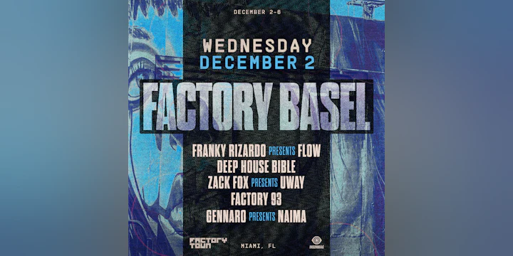 Factory Basel 2026 (Wednesday Pass)
