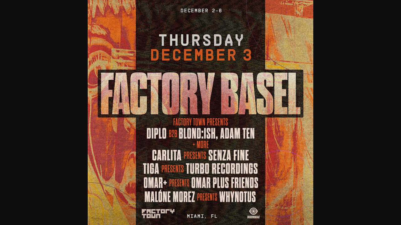Factory Basel 2026 (Thursday Pass)