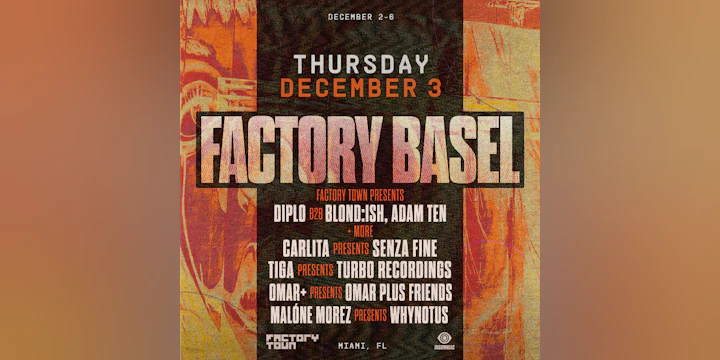Factory Basel 2026 (Thursday Pass)