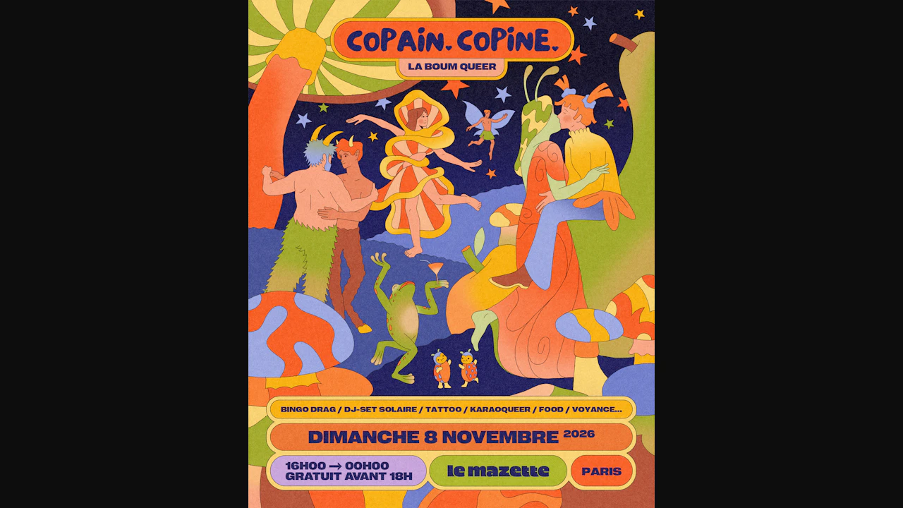 La Copain-Copine : Boum Queer & karaoké !