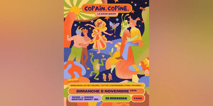 La Copain-Copine : Boum Queer & karaoké !
