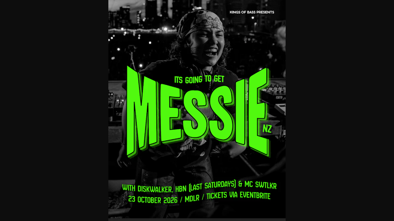 Kings of Bass presents MESSIE (Syber 008, NZ)
