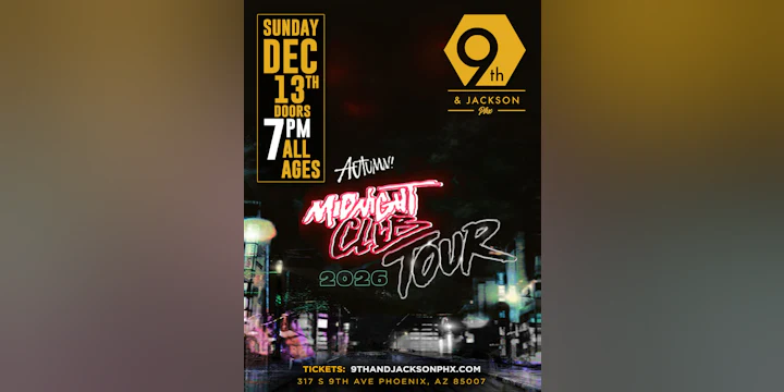 Autumn! : Midnight Club Tour 2026