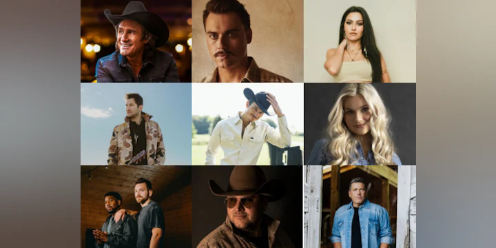 Joe Nichols, Matt Cooper, Stevie Woodward, Ben Gallaher, Spencer Hatcher, Lakelin Lemmings, 2 Lane Summer, Gabe Walsh, Nathan Woodard