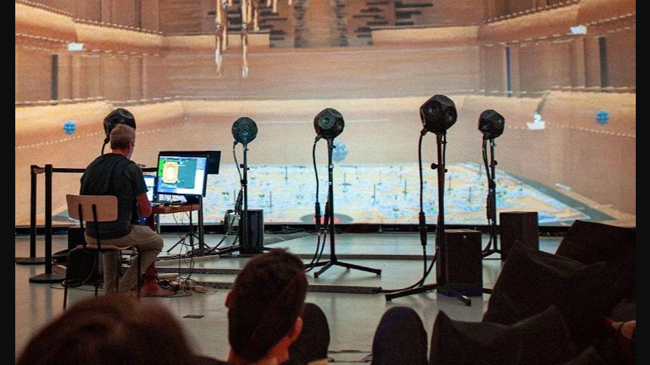 Spatialisation sonore pour installations immersives