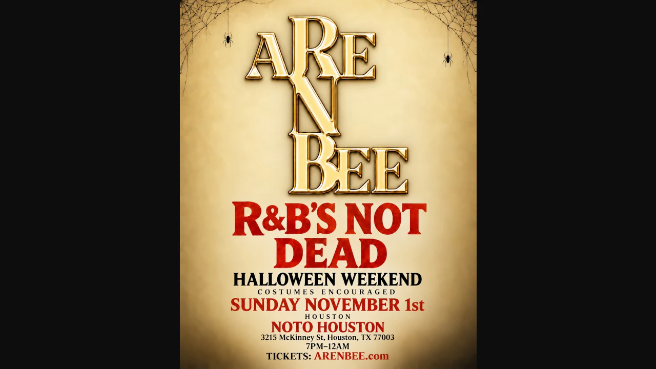 Are N Bee: R&B's NOT Dead: Halloween Weekend