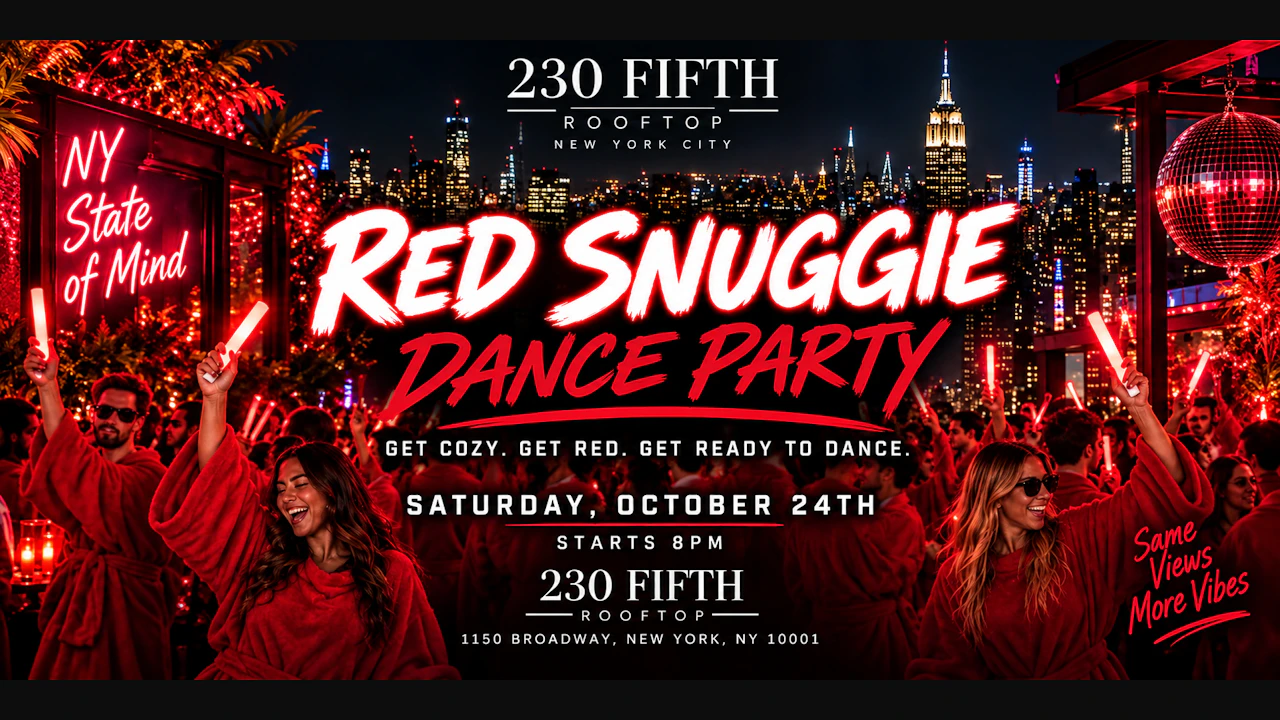 Red Snuggie Dance Party