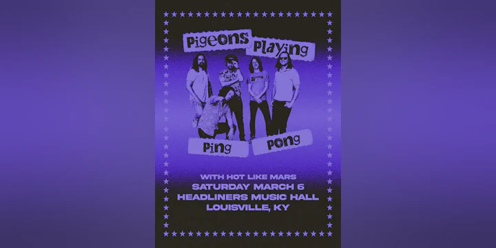 Pigeons Playing Ping Pong w/ Hot Like Mars