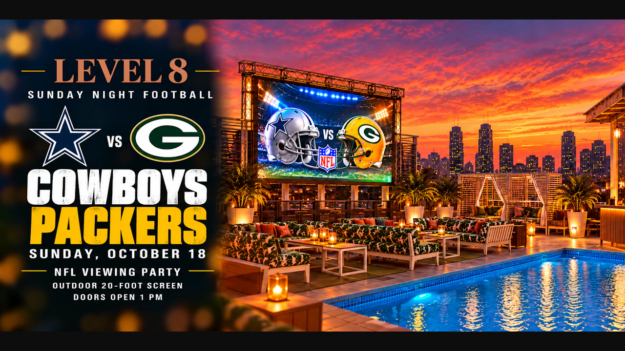 NFL Viewing Party: Cowboys vs Packers