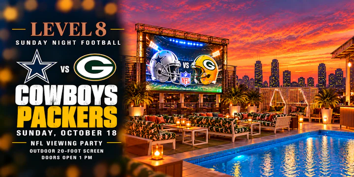 NFL Viewing Party: Cowboys vs Packers
