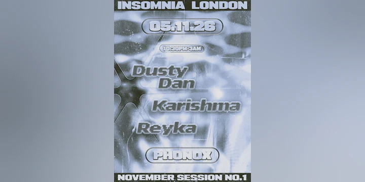 Insomnia | House, Techno, Jungle