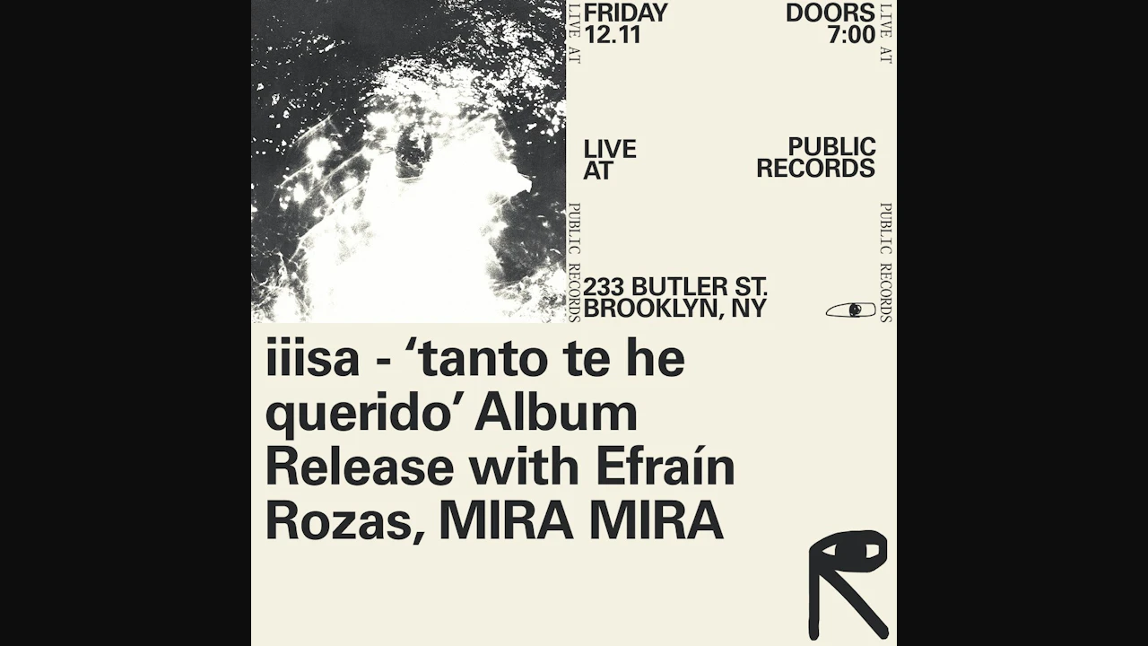 iiisa - ‘tanto te he querido’ Album Release with Efraín Rozas, MIRA MIRA