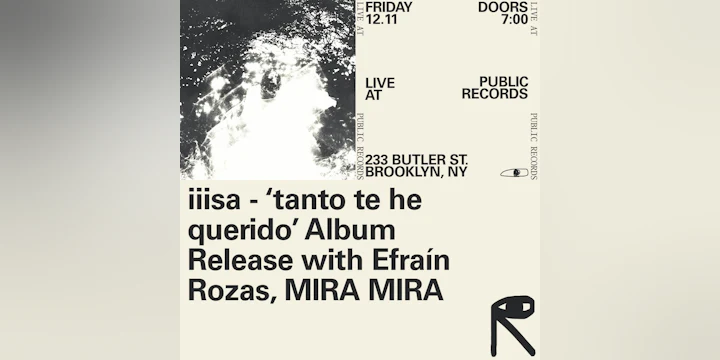 iiisa - ‘tanto te he querido’ Album Release with Efraín Rozas, MIRA MIRA