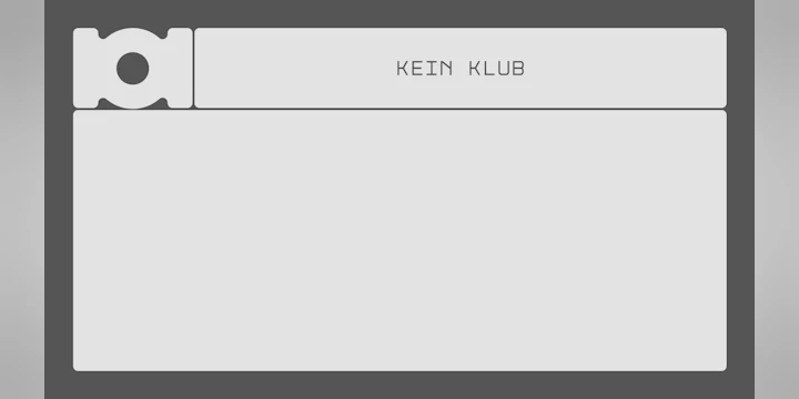 Kein Klub - Lineup Tba