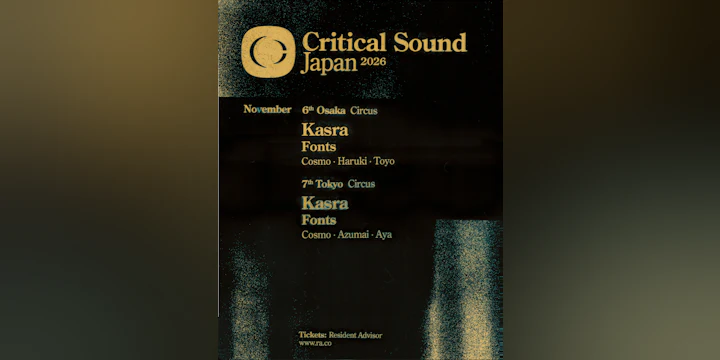 Critical Sound Japan 2026