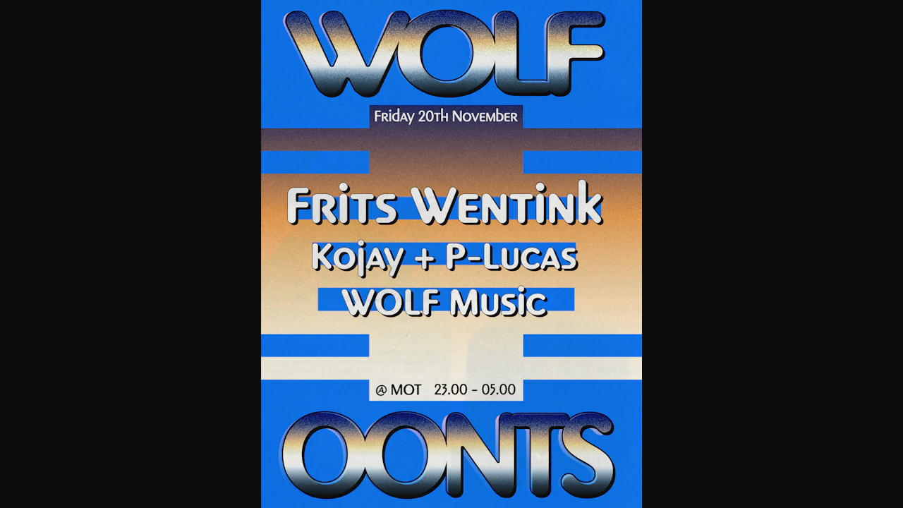 WOLF x OONTS presents Frits Wentink