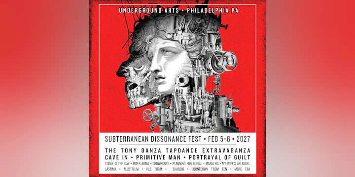 Subterranean Dissonance Fest: The Tony Danza Tapdance Extravaganza, Cave In, Primitive Man & more