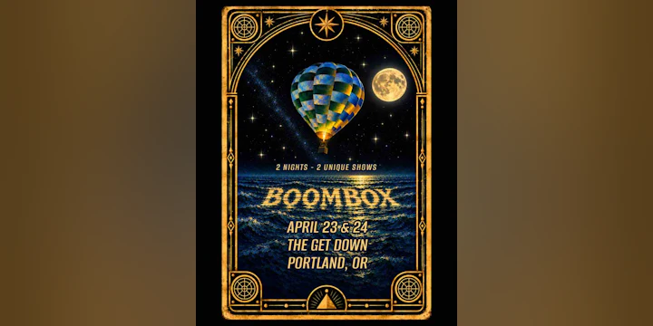 BoomBox (2 Nights - 4/23 & 4/24)