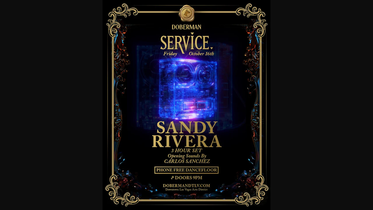 Service. w/ Sandy Rivera (3 Hour Set)