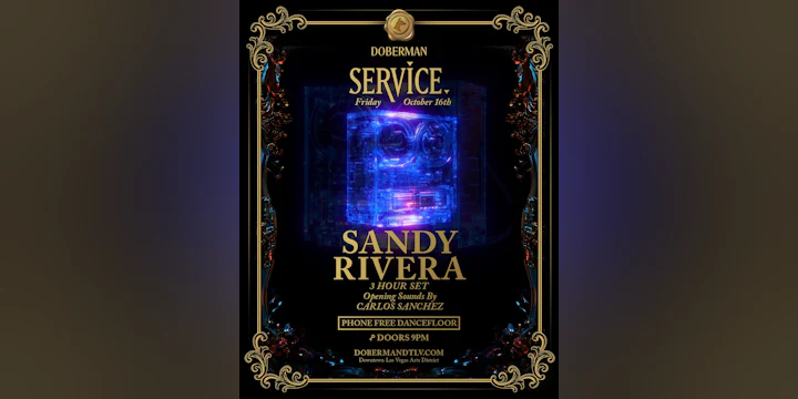 Service. w/ Sandy Rivera (3 Hour Set)